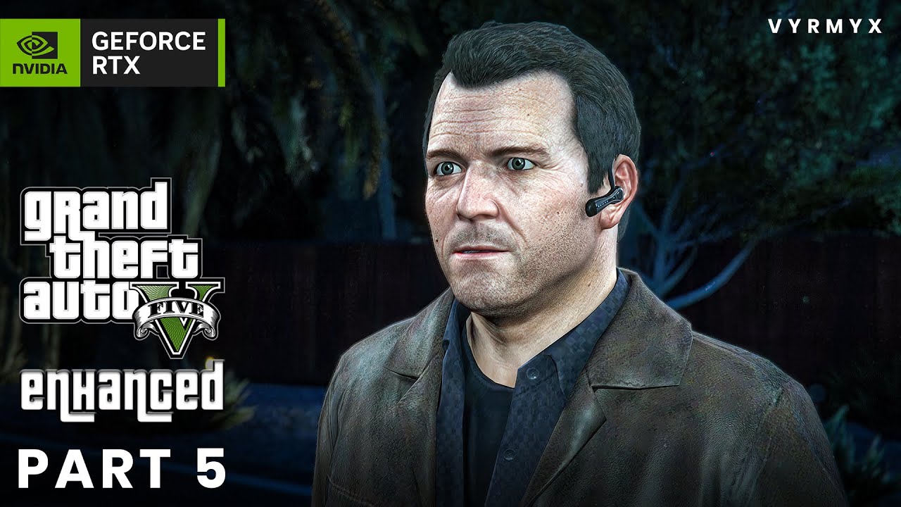 GTA 5 Enhanced Gameplay Walkthrough Part 5 | Ultra Graphics