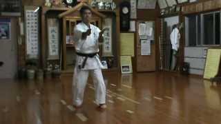 kata Sanseiryu Uechi ryu Karate Do Shohei ryu by Sensei Asao Nakasone 4 dan