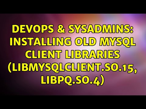 DevOps & SysAdmins: