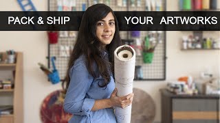 HOW I PACK AND SHIP MY PAINTINGS (Tips from an artist)