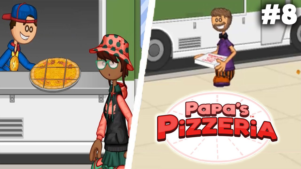 Фургончик с едой Papa's Pizzeria № 8 | Оранжевый огонь, морская рыба