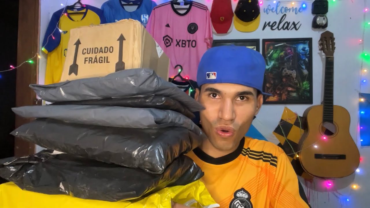 ASMR: MOSTRANDO MINHAS COMPRAS DO MERCADO LIVRE