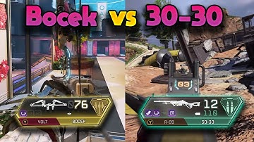 Bocek vs 30-30 Repeater? Which weapon is the better (Apex Legends)