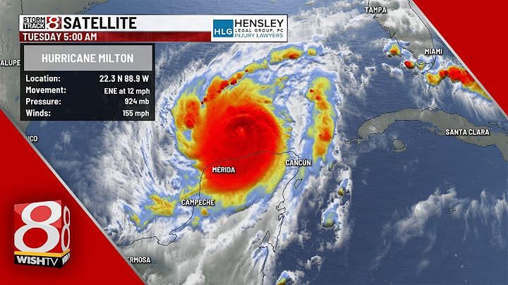 Oct. 8 | Hurricane Milton - 5 a.m. update