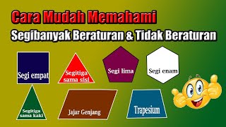 Segi Banyak Beraturan dan Tidak beraturan II Matematika SD