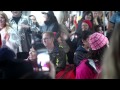 Neil Diamond Flash Mob - Seattle Monorail (singing)