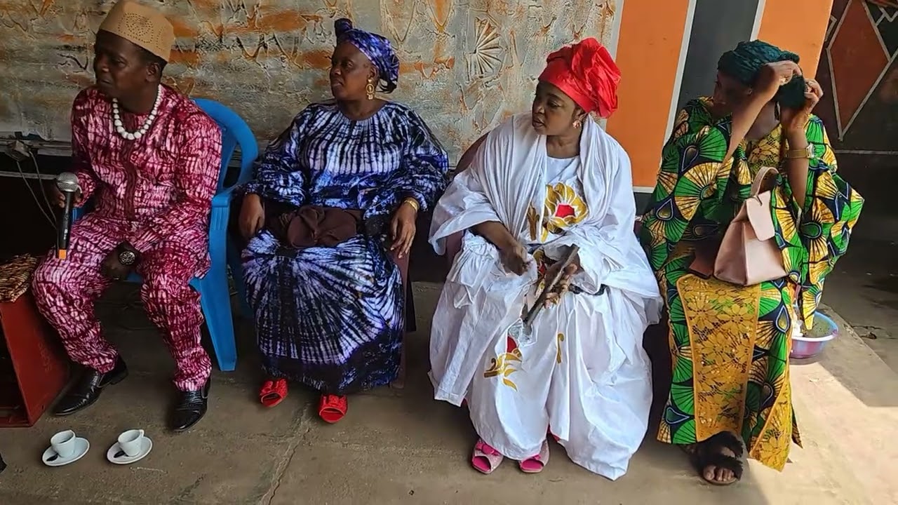 nous sommes en Guinée Conakry pour la répétition des concerts de Djankine kouyate et kaniba oule k