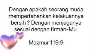 RENUNGAN ROHANI 27 MEI 2022