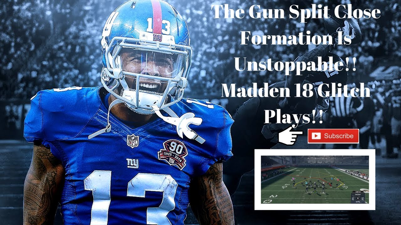 The Gun Split Close Formation is UNSTOPPABLE!! Madden 18 CRAZY Money Play | Madden 18 Tips & Tricks