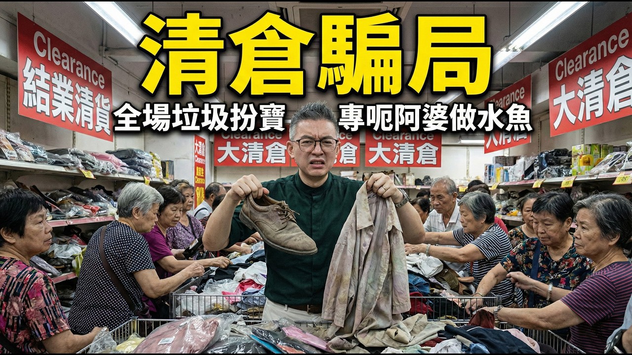 先施結業變「清倉騙局」？全場1折起全是垃圾！Tomson實測踢爆：專呃阿婆買死貨！(附深圳對比)
