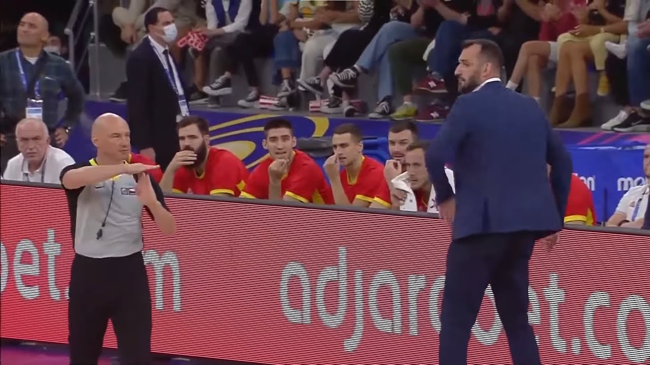 All TECHNICAL FOULS on flop, coach, bench and players - European Qualifiers for FIBA World Cup 2023.