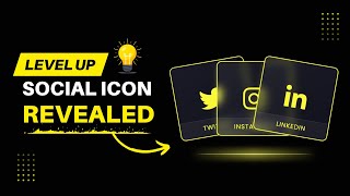 This Social Icon Hover Effect Will Instantly Upgrade Your UI | HTML & CSS