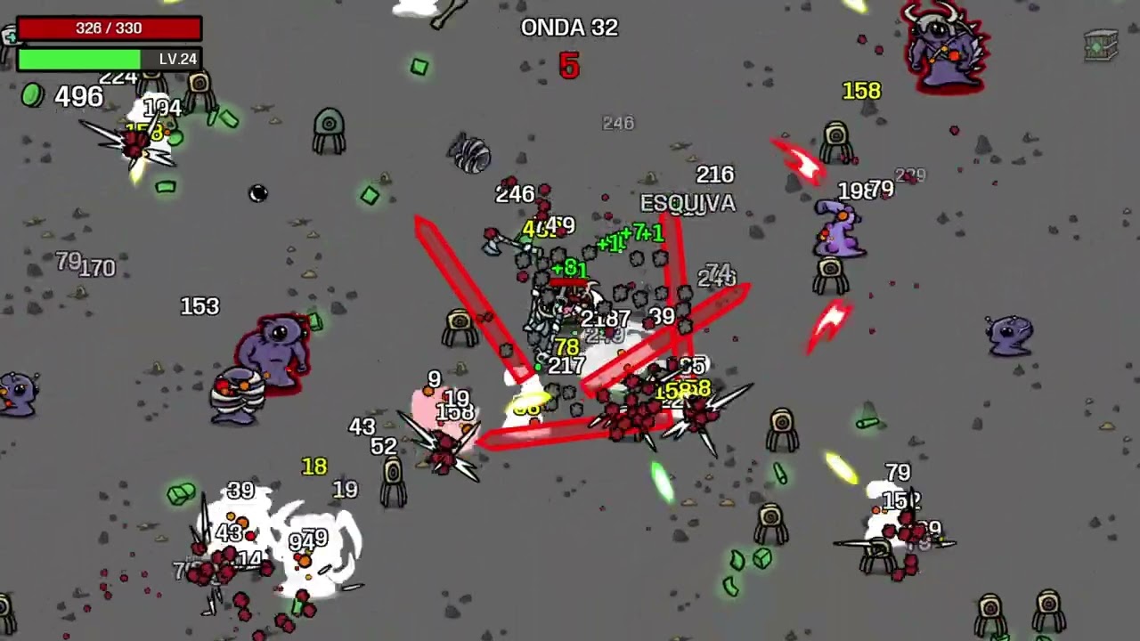 Brotato - onda 30 ate a 35