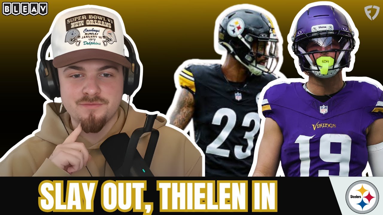 Steelers Sign Adam Thielen, Release Darius Slay | Bleav In Steelers ...