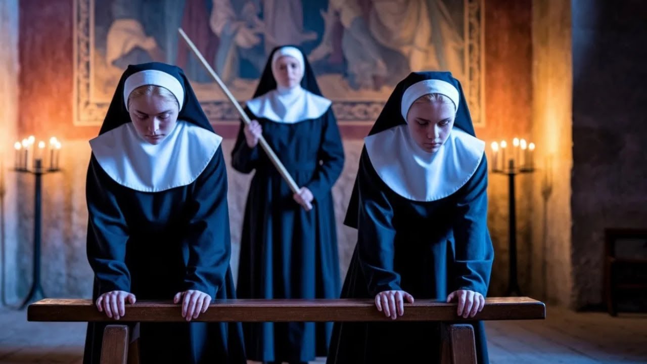 Наказание за шепот в монастыре | Порка | Шлепки | Рождественский выпуск