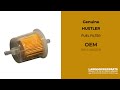HUSTLER 606228 FUEL FILTER KOH ECV HUSTLER genuine Part Number 606228