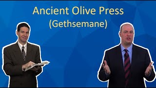 Ancient Olive Press (Gethsemane)