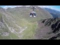 Saut pendulaire depuis le tlphrique du pic du midi  vue 1