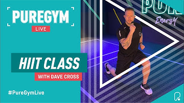 PureGym Live | HIIT Class with Dave