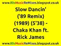 Slow Dancin 89 Remix Chaka Khan Ft Rick James 80s Club Mixes 80s Club Mixes 80s R B mp3