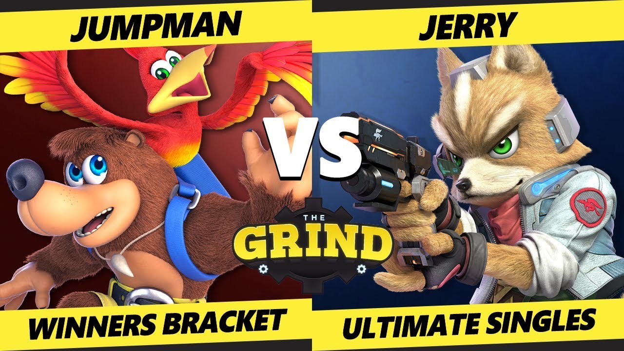 Smash Ultimate Tournament Jumpman (Banjo, Bayo) Vs. Jerry (Joker, Fox