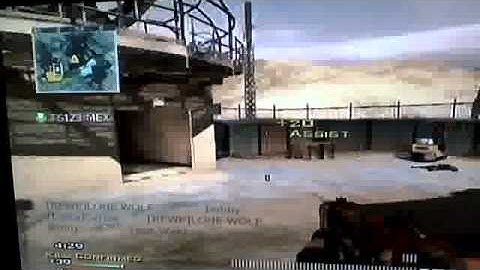 mw3 wii pp90m1 gameplay