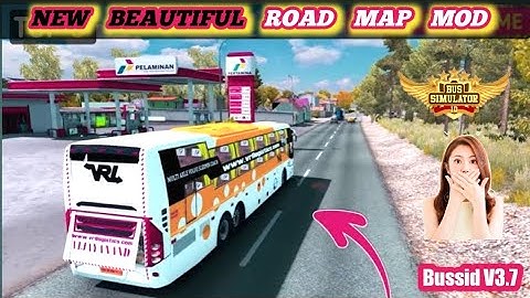 Map Mod Bussid 3.7 - Download Beautiful Road Map Mod For Bus Simulator Indonesia || Bussid Mod ||