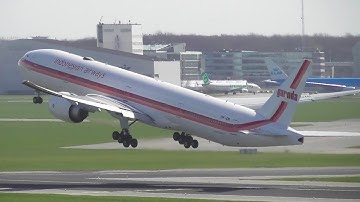 "RETRO!” Garuda Indonesia Boeing 777-300ER At Schiphol, Amsterdam