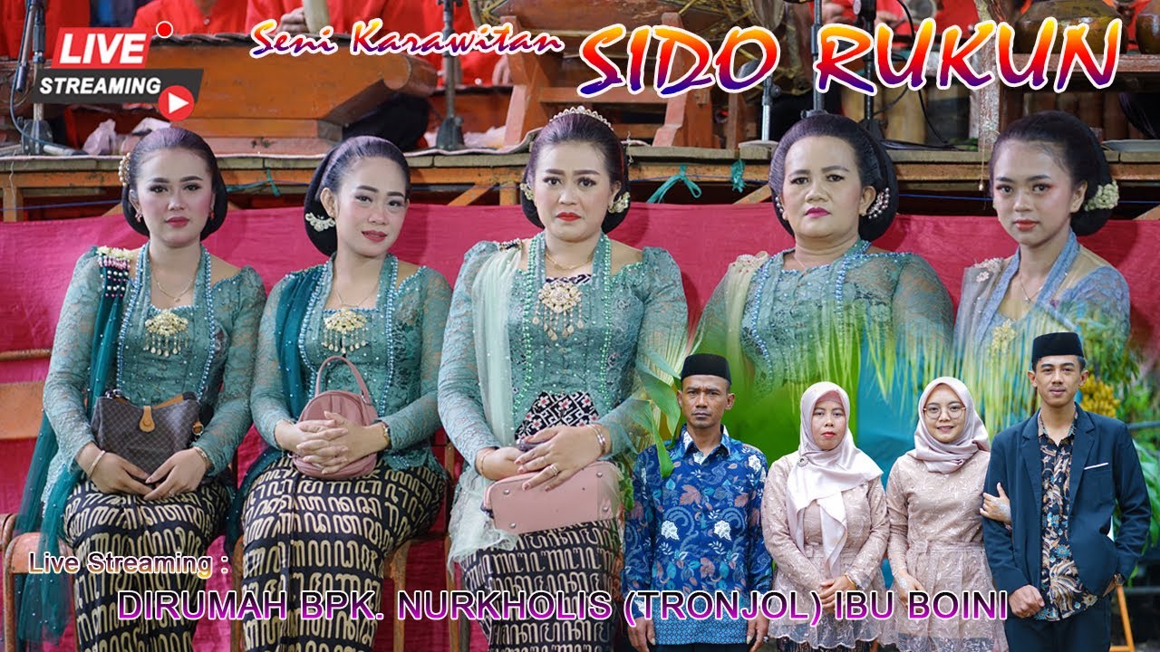 LIVE TAYUB SIDO RUKUN || DIRUMAH BPK. NUR KOLIS (TRONJOL) IBU BOINI || AN AUDIO ||  20 FEBRUARI 2023