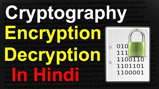 What is Encryption and decryption| Cryptography| Hindi