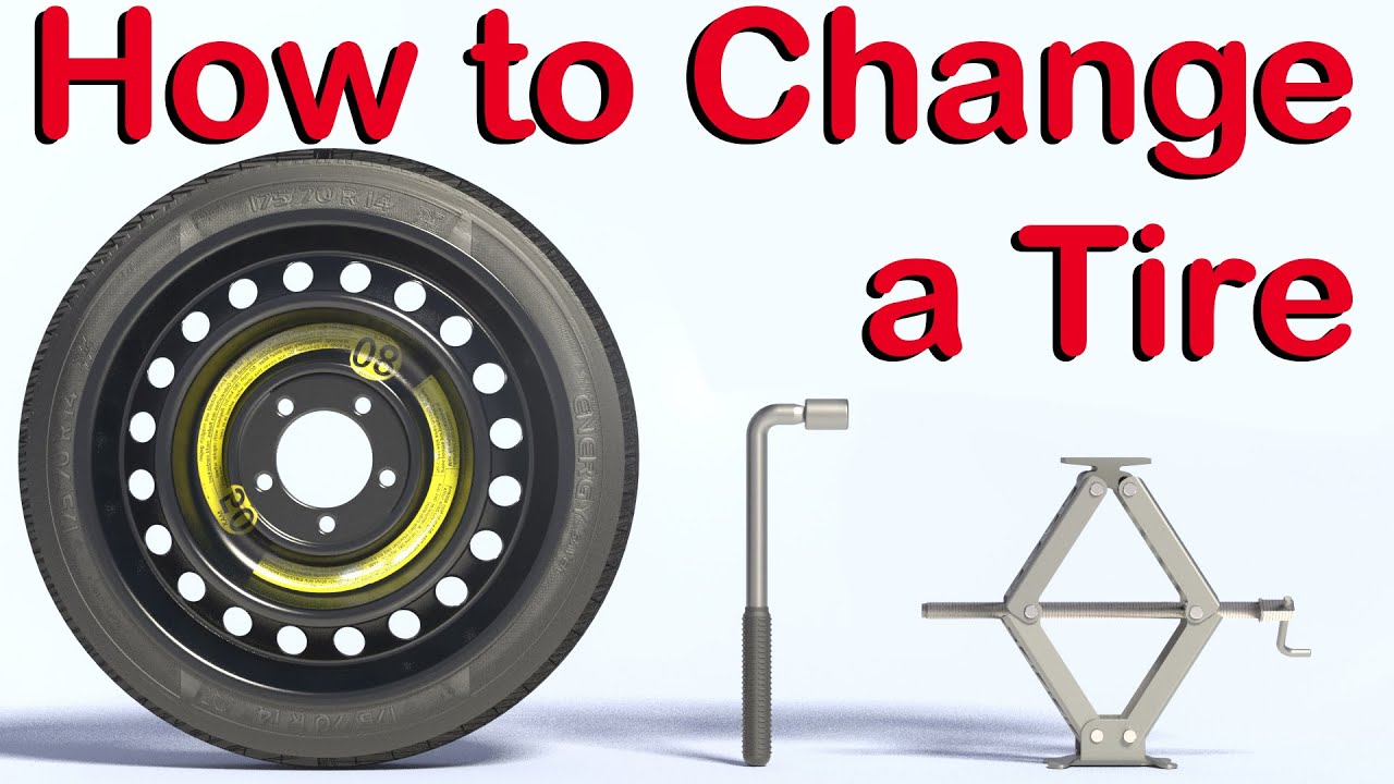 How Install a Spare Tire Safe & Easy Way YouTube