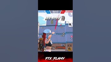 My POV🗿 Enemy POV 💀 | Ftx Flamy | Shorts | PUBG | BGMI