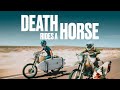 Death rides a horse trailer  garage entertainment