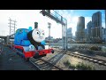 Thomas the tank engine los santos gta 5 train ride