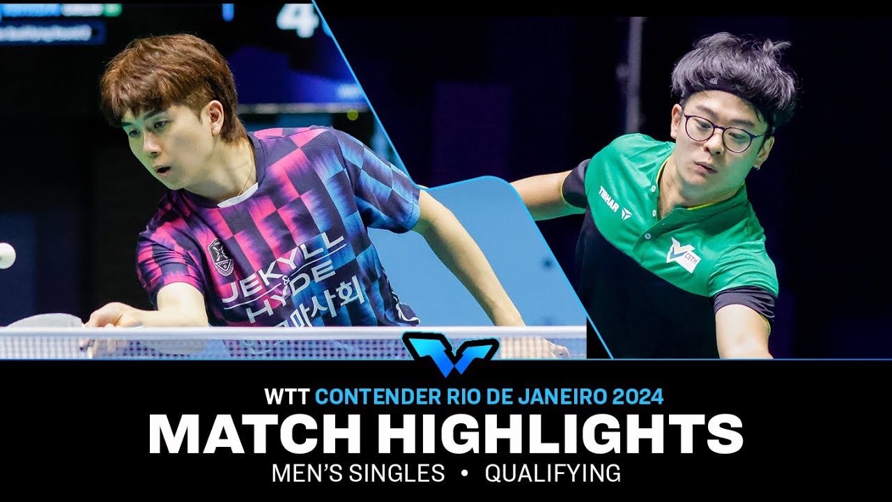 Kang Dongsoo vs Carlos Ishida | MS Qual | WTT Contender Rio de Janeiro 2024