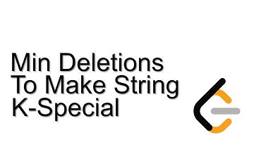 Leetcode 3085 | Minimum Deletions to Make String K-Special | Leetcode Weekly Contest 389