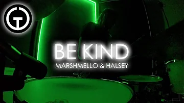 Be Kind - Marshmello & Halsey (Light Up Drum Cover)