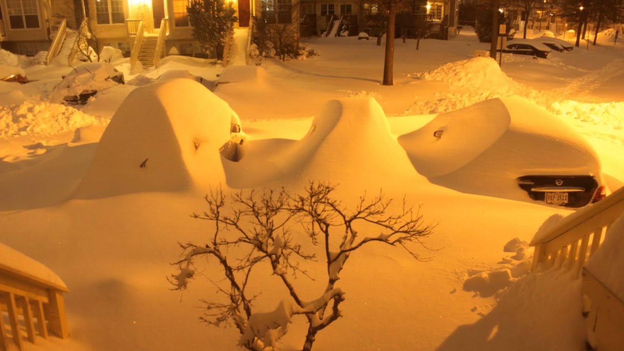 Snowzilla 2016 Time Lapse - YouTube