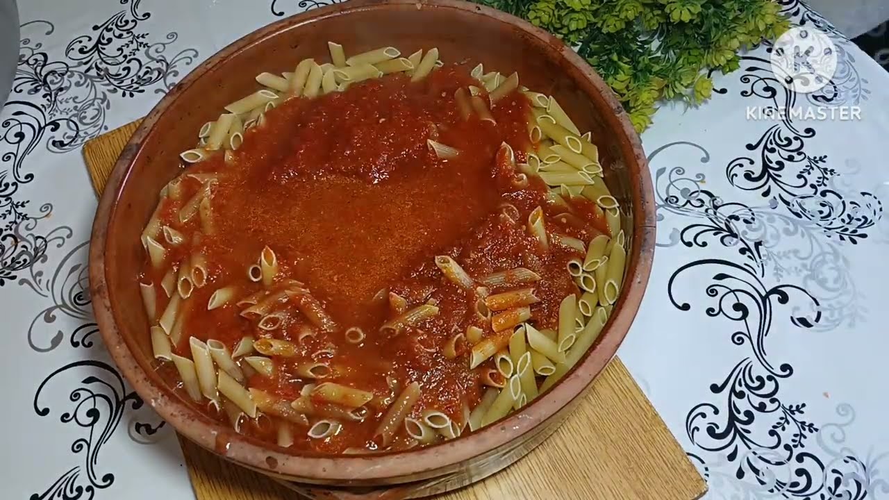 طاجن مكرونة بالفراخ وأسرار المطاعم 