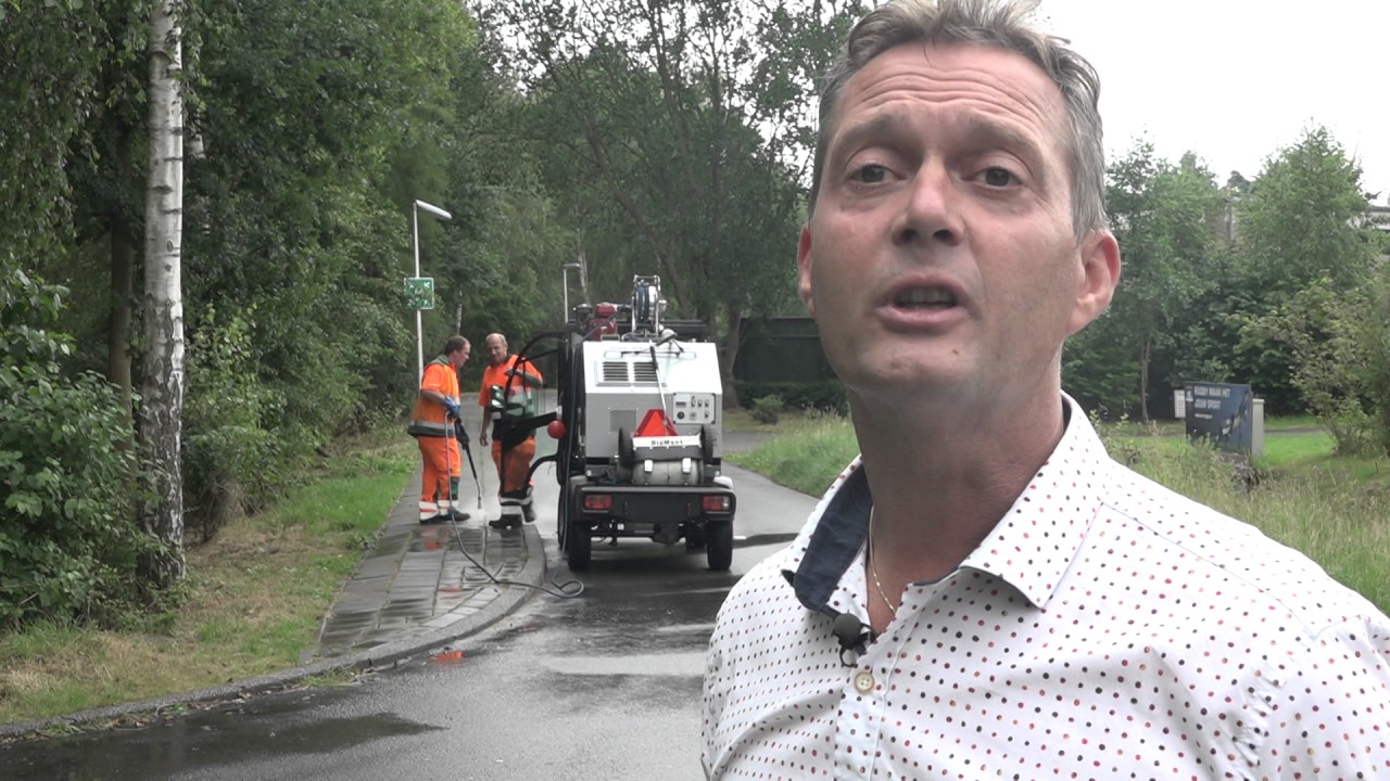 Amstelveen gebruikt zwembadwater in strijd tegen onkruid: 