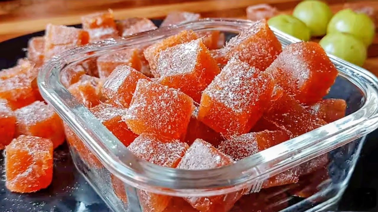 बिना धूप में सुखाये सिर्फ 500gm आंवले से ढेर सारी चटपटी, गोणों से भरपूर कैंडी मिनटों में साल भर चले 