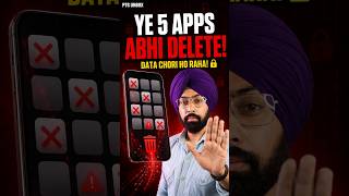 Delete These 5 Types of Apps RIGHT NOW! 😱 They Are Stealing Your Data! #shorts Delete These 5 Types of Apps RIGHT NOW! 😱 They Are Stealing Your Data! #shorts