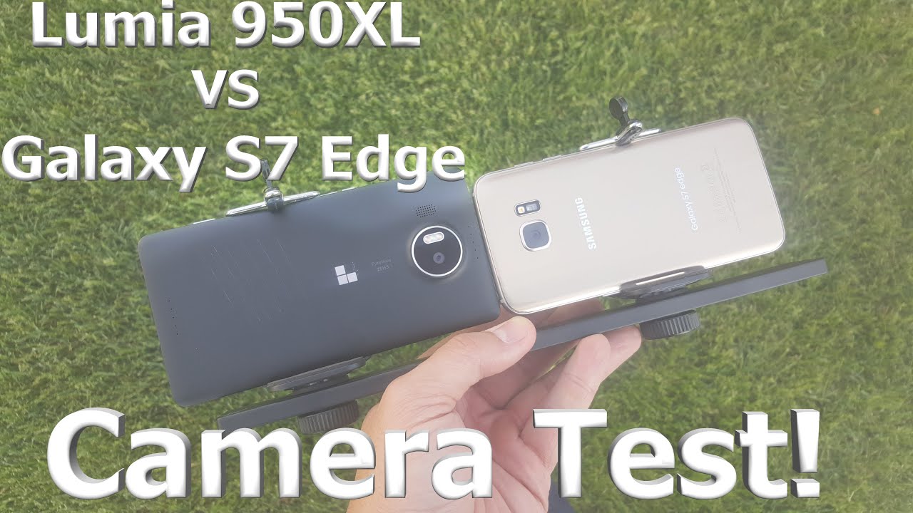 Video till Lumia 950XL ställs mot Galaxy S7 i videotest
