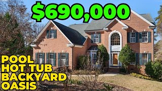 Tour a $690,000 Home with a Pool | Whitegrove - Fort Mill, SC | Charlotte Real Estate