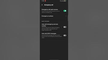 How to add emergency number. (For Emergency Contact - Oppo)