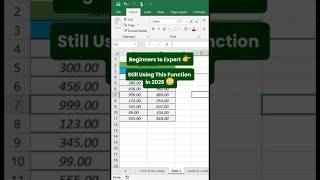 Beginners to Expert: Don't Use this Function in Excel 😤