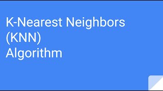 K-Nearest Neighbors Explained: Simple & Powerful Machine Learning Algorithm for Beginners