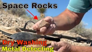 How to find Meteorites with a Metal Detector / Gold Nuggets & Dry Washing