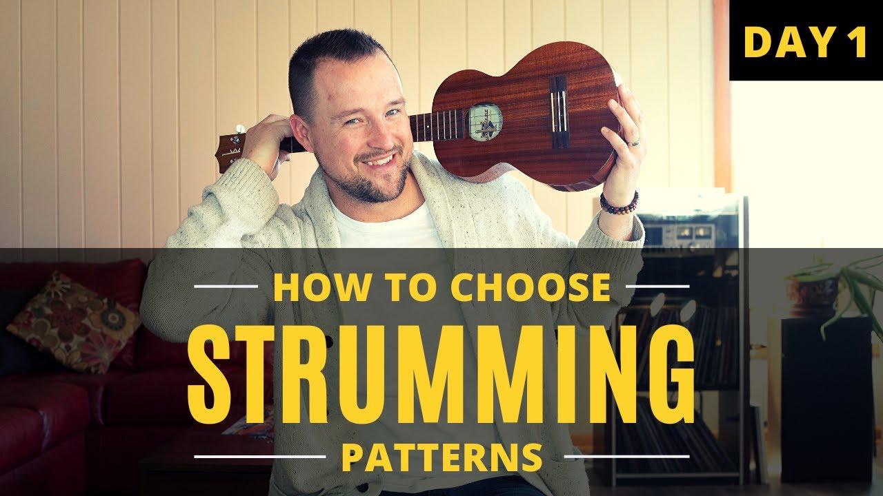 What are some good strumming patterns to sing slow songs to on a ukulele? I  can do it only on down strums, otherwise the rhythm gets fast. - Quora