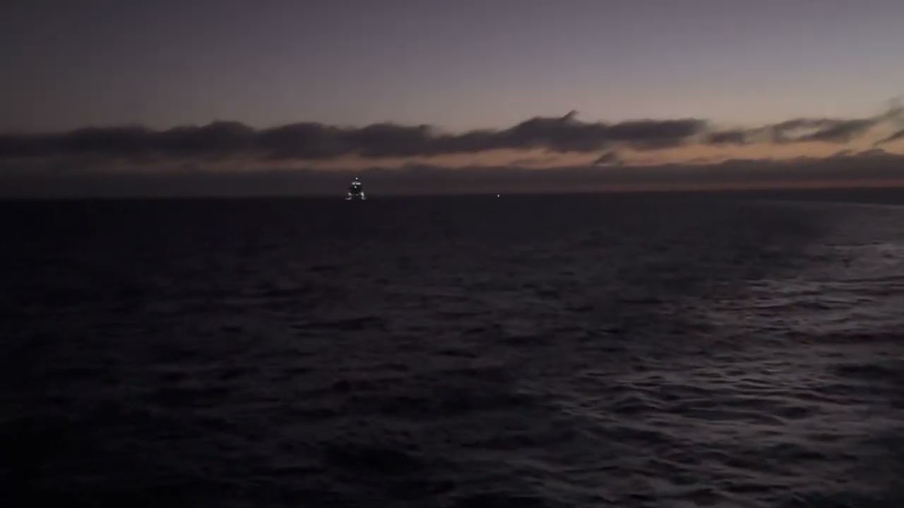 P&O Pacific Adventure Sailing into Sydney at Sunrise, With the Carnival Splendor following.